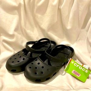 Brand New CROCS Women’s Karin Clog Black Mary Jane